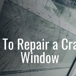 How To Repair a cracked window